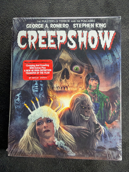 Creepshow  (Blu-ray, Scream Factory, Hard Slipcase, NEW/Sealed)