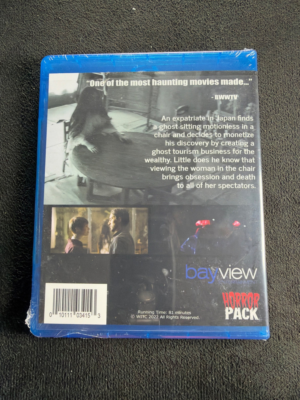 Woman in the Chair (Blu-ray, HorrorPack, 2022 Horror Classic, NEW/Sealed)