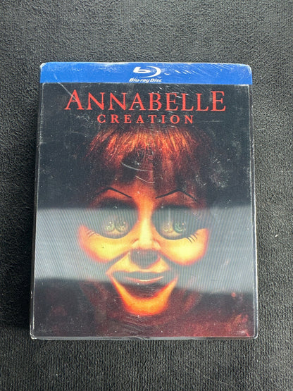 Annabelle: Creation (Blu-ray, New Line, Lenticular Slipcover, NEW/Sealed)