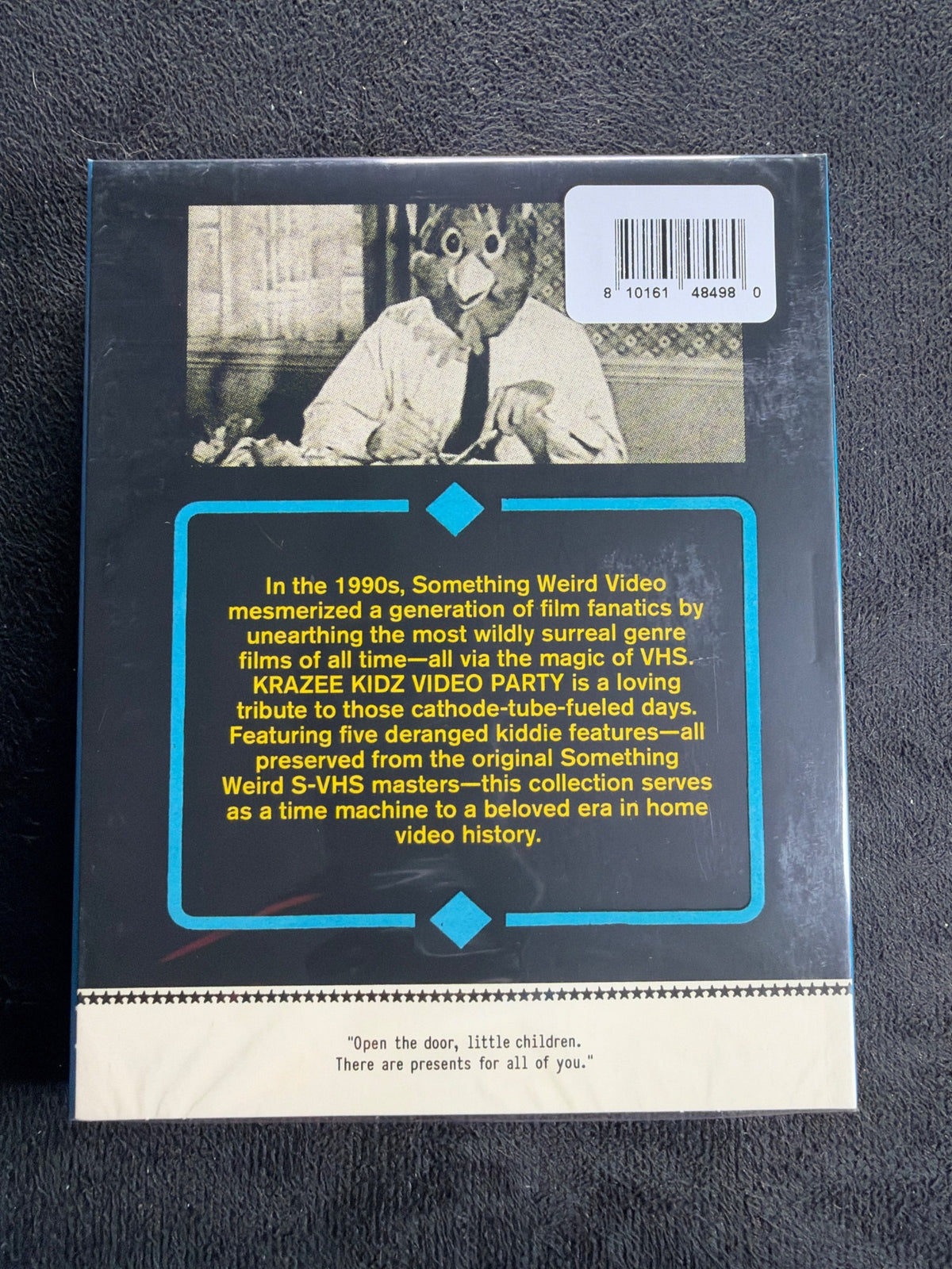 Krazee Kidz Video Party (Blu-ray, Vinegar Syndrome Partner Label, Slipcover, NEW