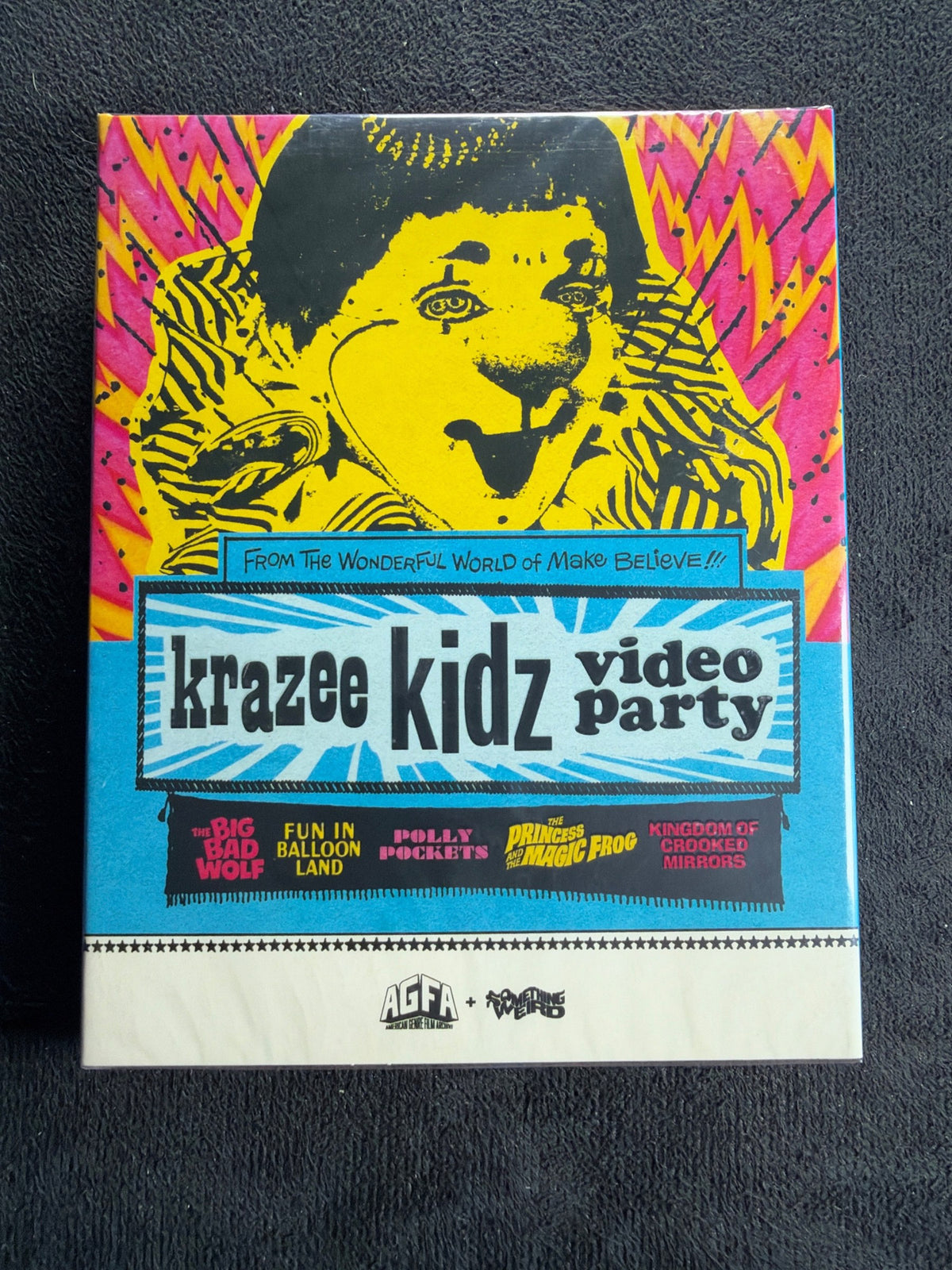 Krazee Kidz Video Party (Blu-ray, Vinegar Syndrome Partner Label, Slipcover, NEW
