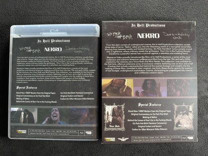 In Hell Productions Films of Vince Roth (Blu-ray, Massacre Video, Slipcover)