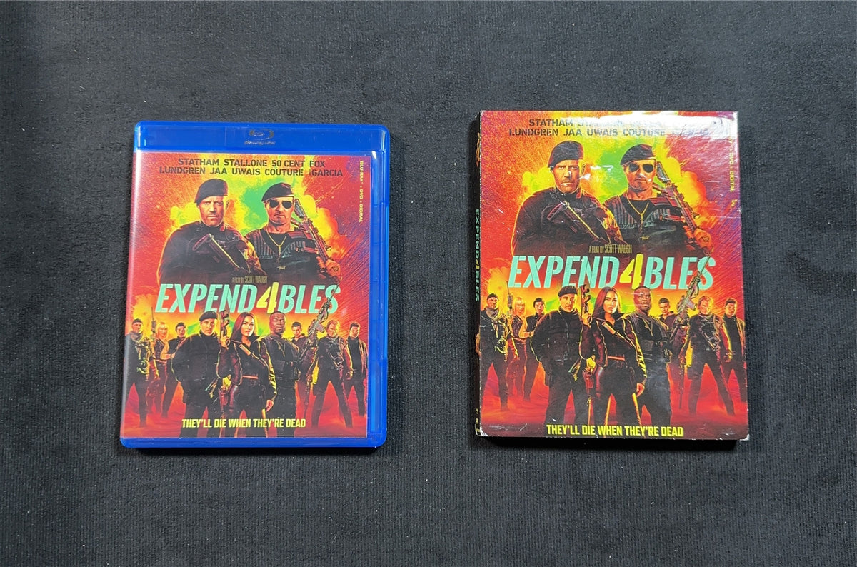 Expend4bles (Blu-ray, LIONSGATE, Slipcover, Widescreen, No Digital)