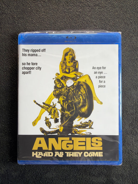 Angels Hard as They Come (Blu-ray, Scream Factory, 70's Classic, NEW/Sealed)