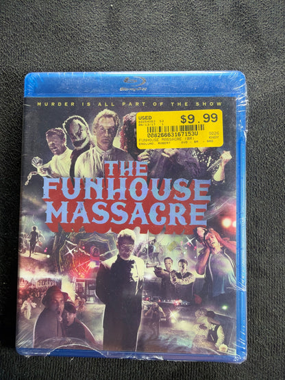 The Funhouse Massacre (Blu-ray, Scream Factory, Widescreen, 2015 Horror)