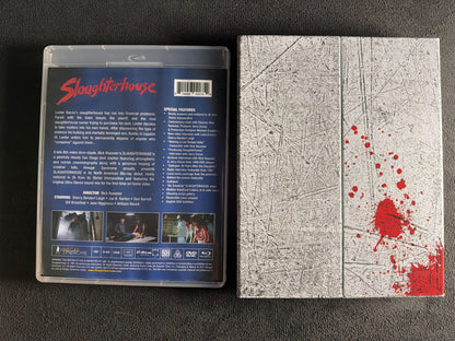 Slaughterhouse (Blu-ray, Vinegar Syndrome, Slipcover, 80's Classic Horror)