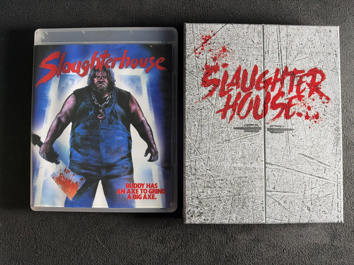 Slaughterhouse (Blu-ray, Vinegar Syndrome, Slipcover, 80's Classic Horror)
