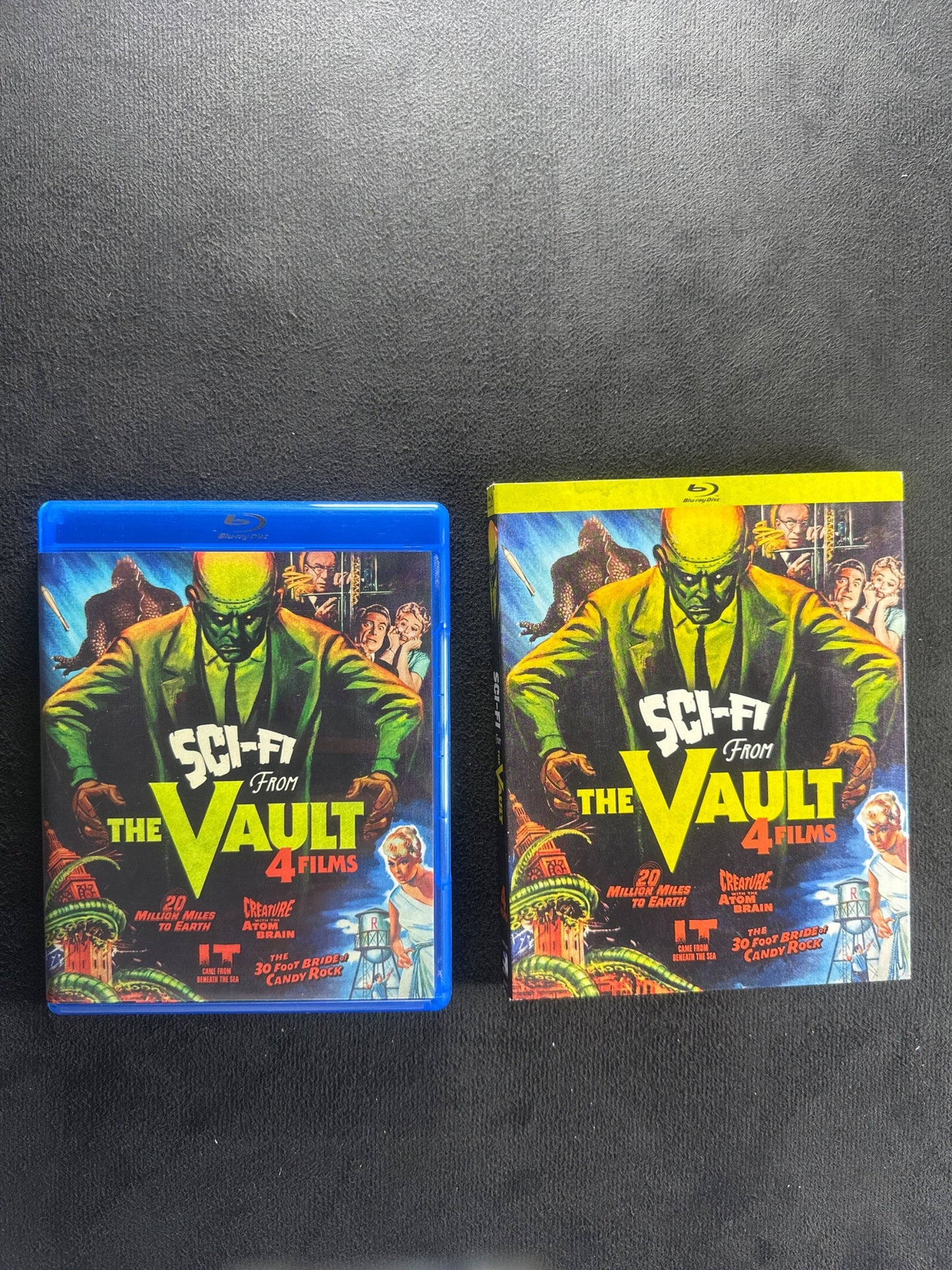 Sci-Fi From the Vault (Blu-ray, Mill Creek Entertainment, Slipcover)