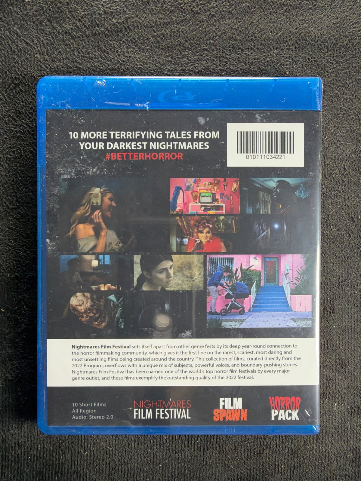 Bad Dreams: The Best of Nightmares Film Festival 2022 (Blu-ray, HorrorPack, NEW)