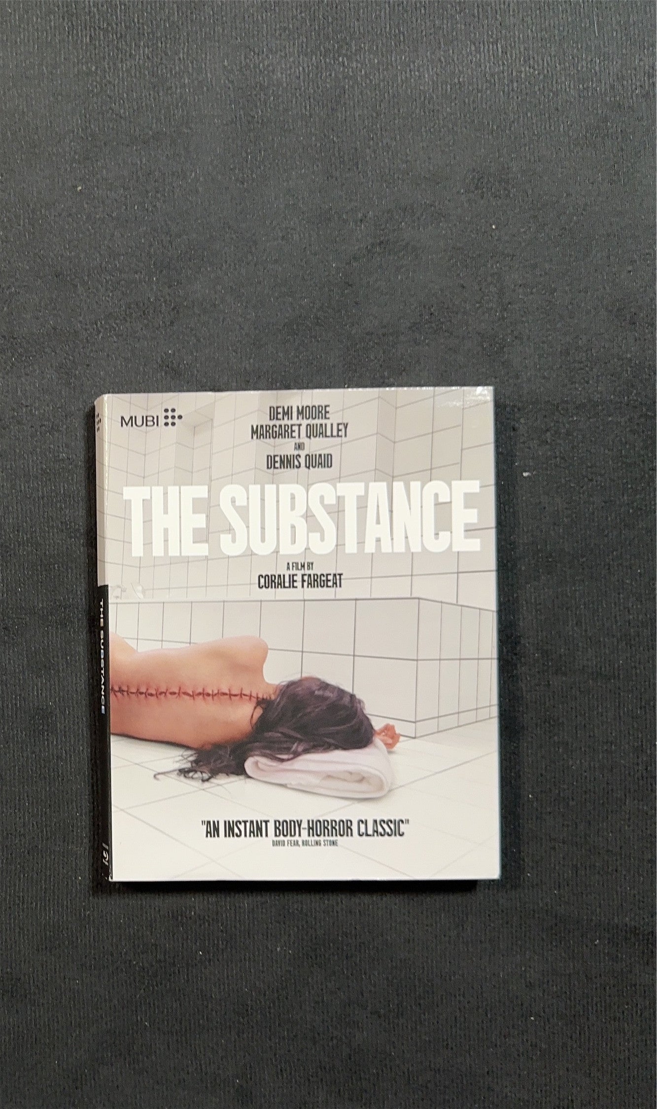 The Substance (Blu-ray, Mubi Inc, Demi Moore Classic, Slipcover)