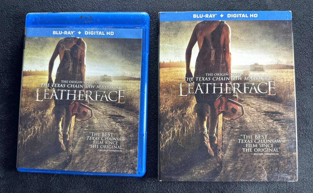 Leatherface 2017 (Blu-ray, Lionsgate Films, Slipcover, No Digital)
