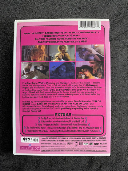 Franky and His Pals (DVD, Severin Films, Numbered Edition, Classic Horror)