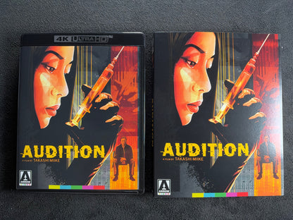 Audition (4K Ultra HD Arrow Video, Slipcover, Limited Edition, 90's Horror)