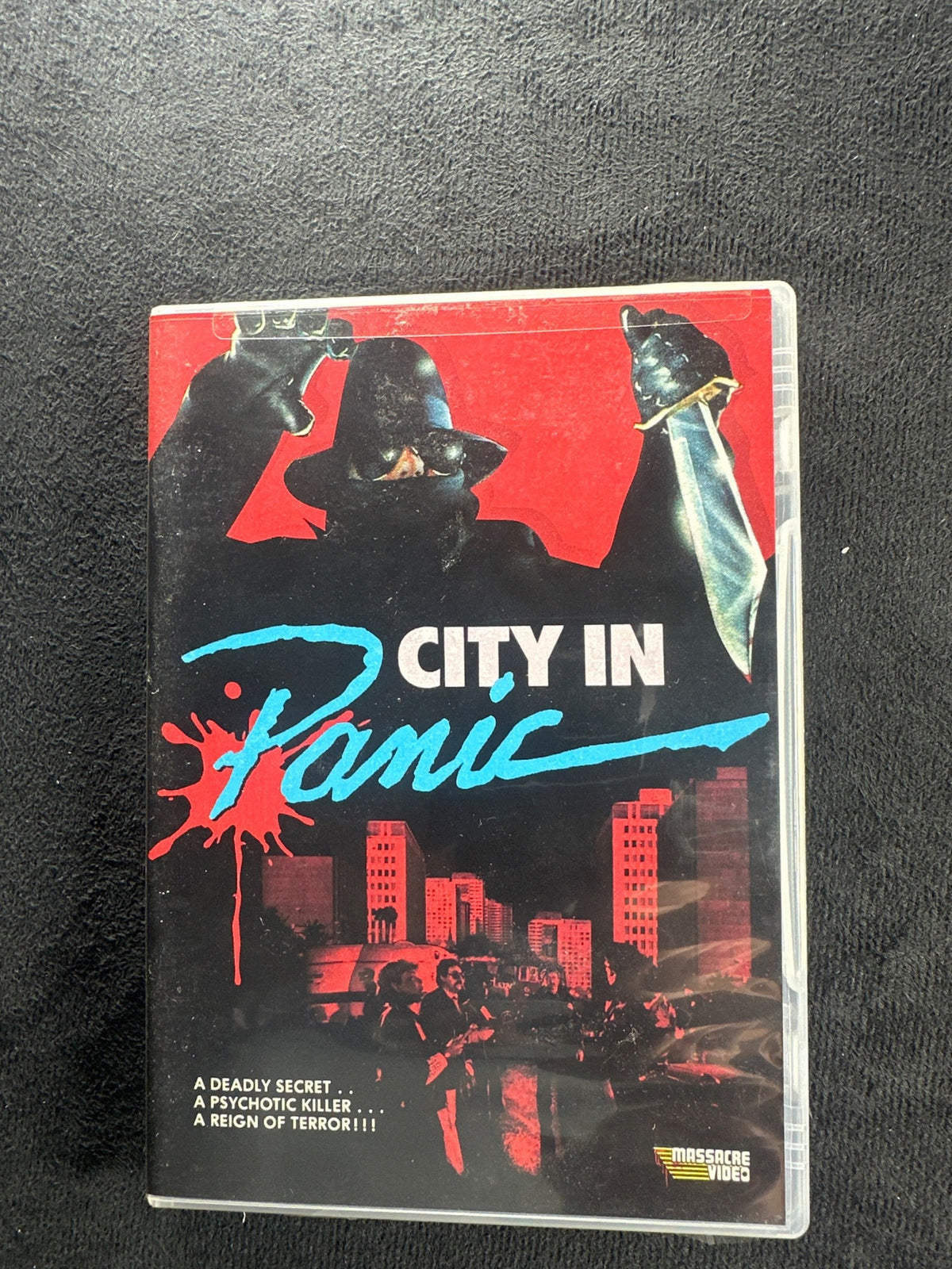 City in Panic (DVD, Massacre Video, 80's Classic Horror, OOP)