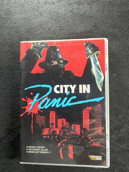 City in Panic (DVD, Massacre Video, 80's Classic Horror, OOP)
