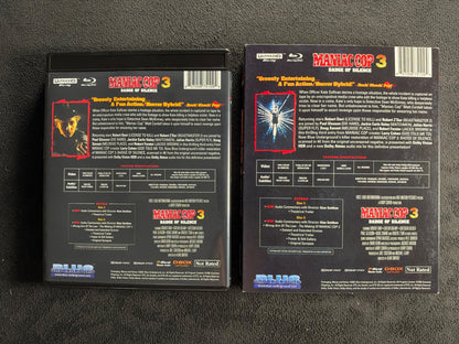 Maniac Cop 3: Badge of Silence (4K Ultra HD, Blue Underground, Slipcover)