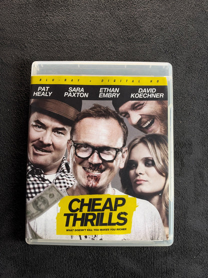 Cheap Thrills (Blu-ray, Drafthouse Films, Widescreen, No Digital)