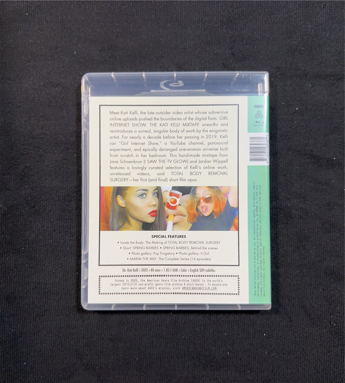 Girls Internet Show: A Kati Kelli Mixtape (Blu-ray, AGFA, 2022 Classic)