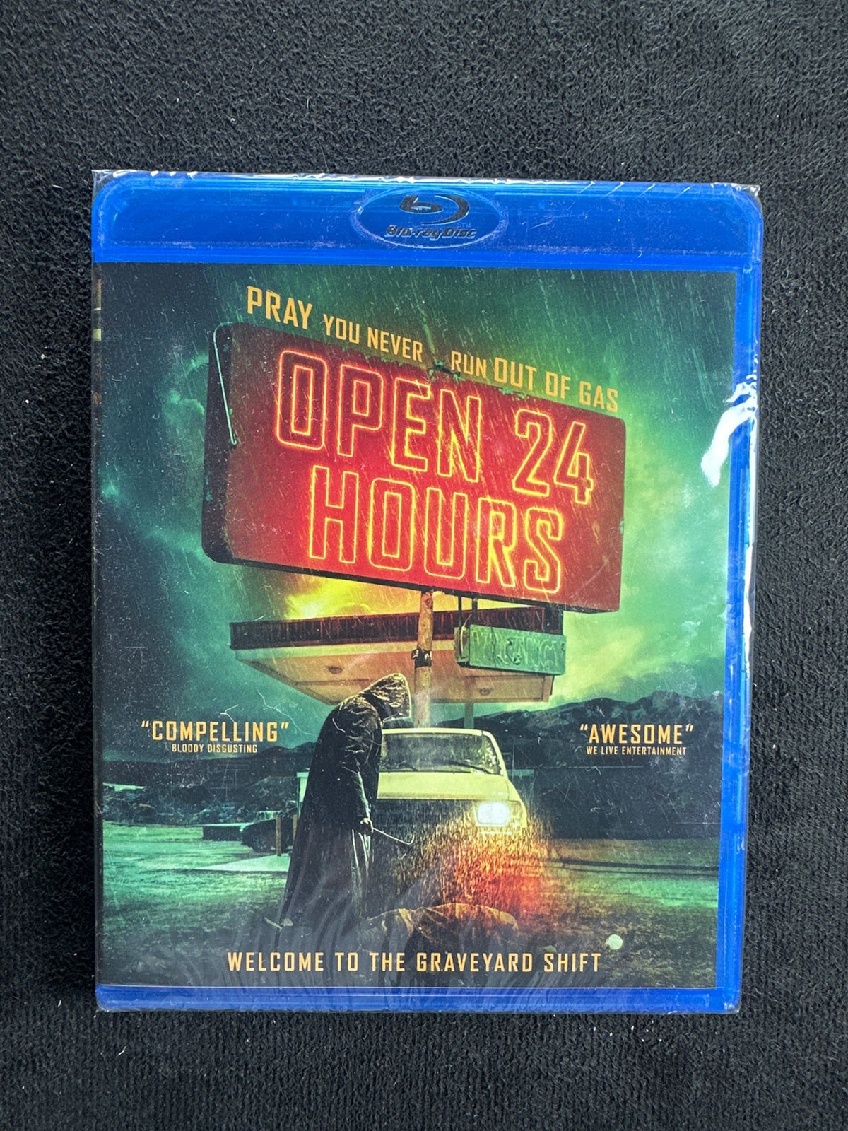 Open 24 Hours (Blu-ray, 4Digital, 2018 Horror Classic, NEW/Sealed)