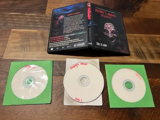 A Nightmare On Elm Street Freddy's Origins The Beginning DVD - 3 Disc