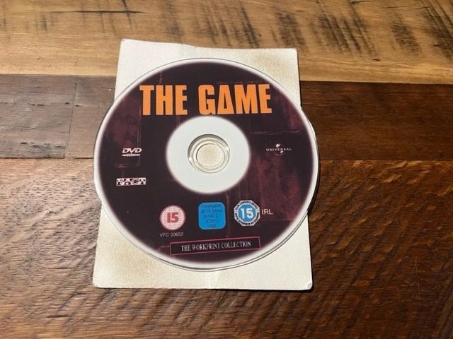 The Game 1997 Workprint DVD Disc ONLY - Classic - No Case