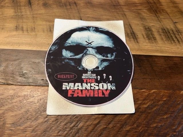 The Mansion Family Workprint DVD Disc ONLY - Classic - No Case