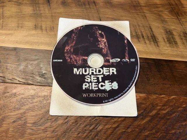 Murder Set Pieces Workprint DVD Disc ONLY - Classic - No Case