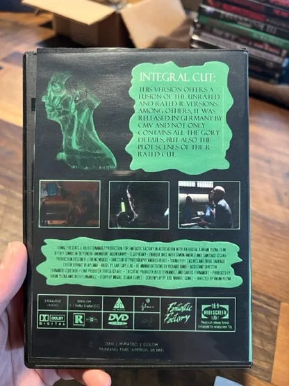 Re-animator Integral Cut DVD - All the Gore - Rare - Classic Horror