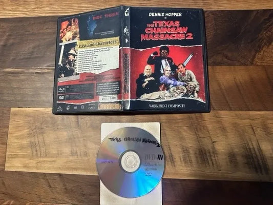 The Texas Chainsaw Massacre 2 Workprint Composite DVD