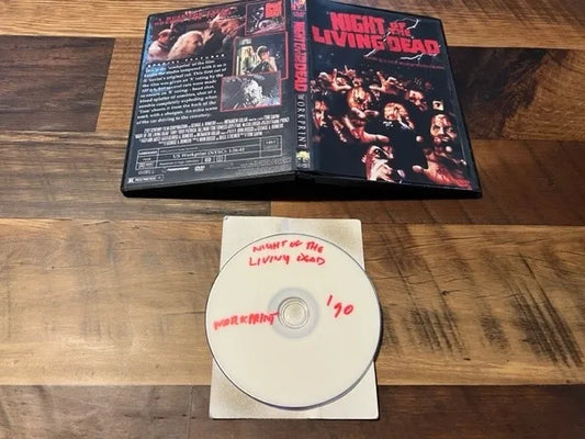 Night of the Living Dead 1990 Workprint DVD - Classic Horror