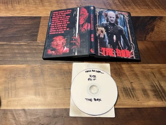 Hellraiser The Box DVD - Hellraiser Part 1 & 2 Combined to One Single Movie