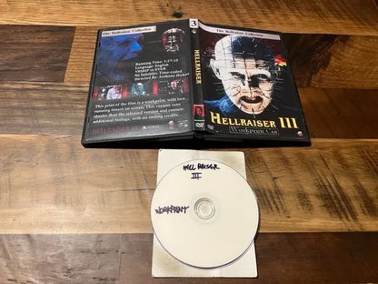 Hellraiser III Workprint Cut DVD - Classic Horror