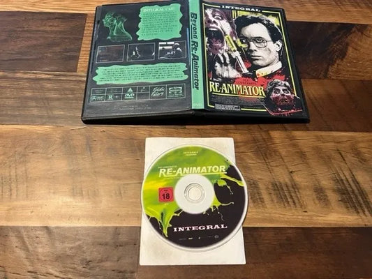 Re-animator Integral Cut DVD - All the Gore - Rare - Classic Horror