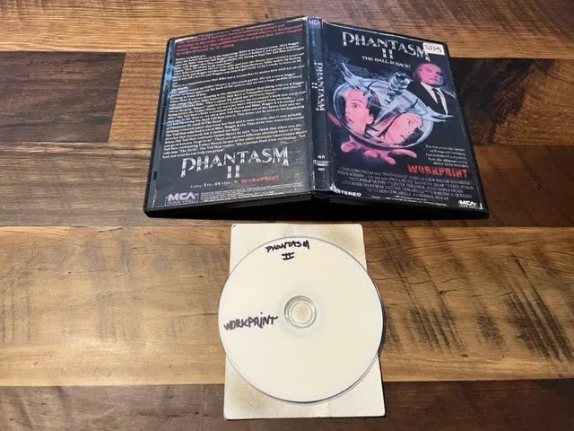 Phantasm II The Ball Is Back Workprint DVD - Classic Horror