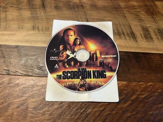 The Scorpion King Workprint DVD Disc ONLY - Classic - No Case