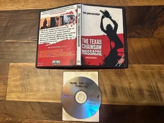 The Texas Chainsaw Massacre Uncensored DVD - Deleted Scenes & Alternate Scenes Included