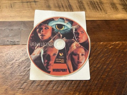 Urban Legend Workprint DVD Disc ONLY - Classic - No Case