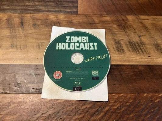 Zombi Holocaust Workprint DVD Disc ONLY - Classic - No Case