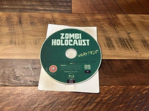 Zombi Holocaust Workprint DVD Disc ONLY - Classic - No Case – DVDHorrorman